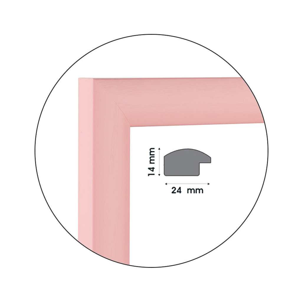 Ramă Rosa Light | 2,2 cm